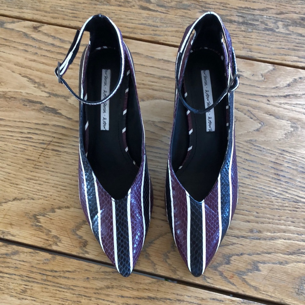 & Other Stories kitten heels with ankle straps